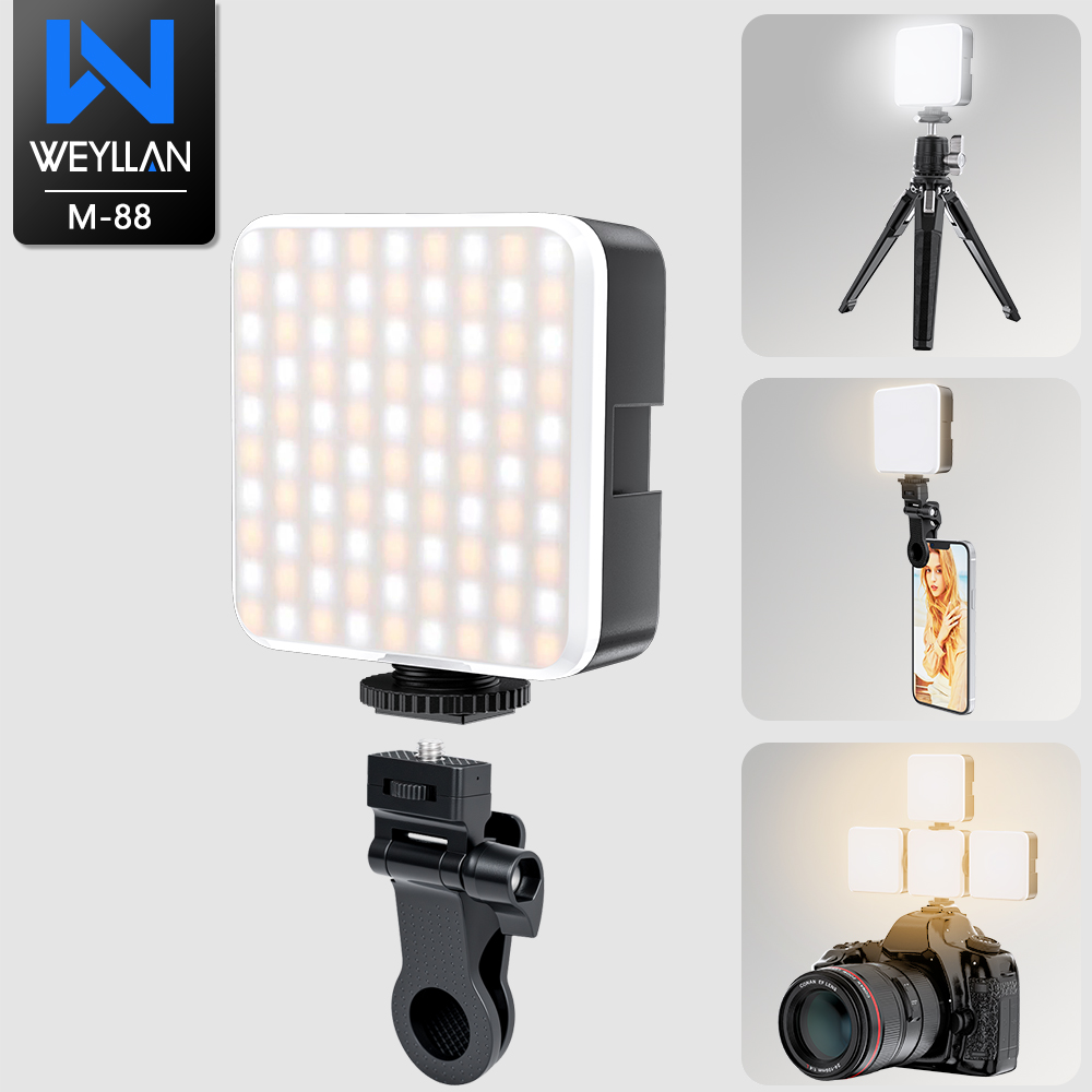 Photography Lighting Brands - WEYLLAN M-88 2000mAh LED 비디오 라이트