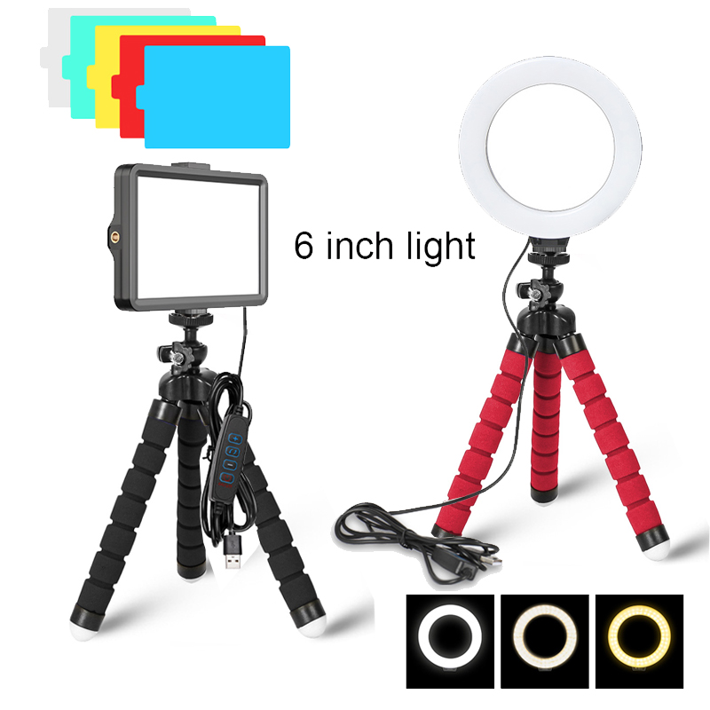 Photography Mobile Lighting - LED 셀카 링 라이트 사진 촬영