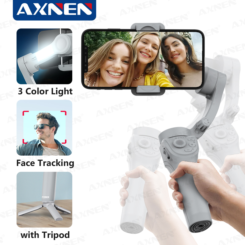 AXNEN HQ6 휴대폰용 3축 짐벌 핸드헬드 안정기, - Photography Lighting Handheld 리뷰 및 가격