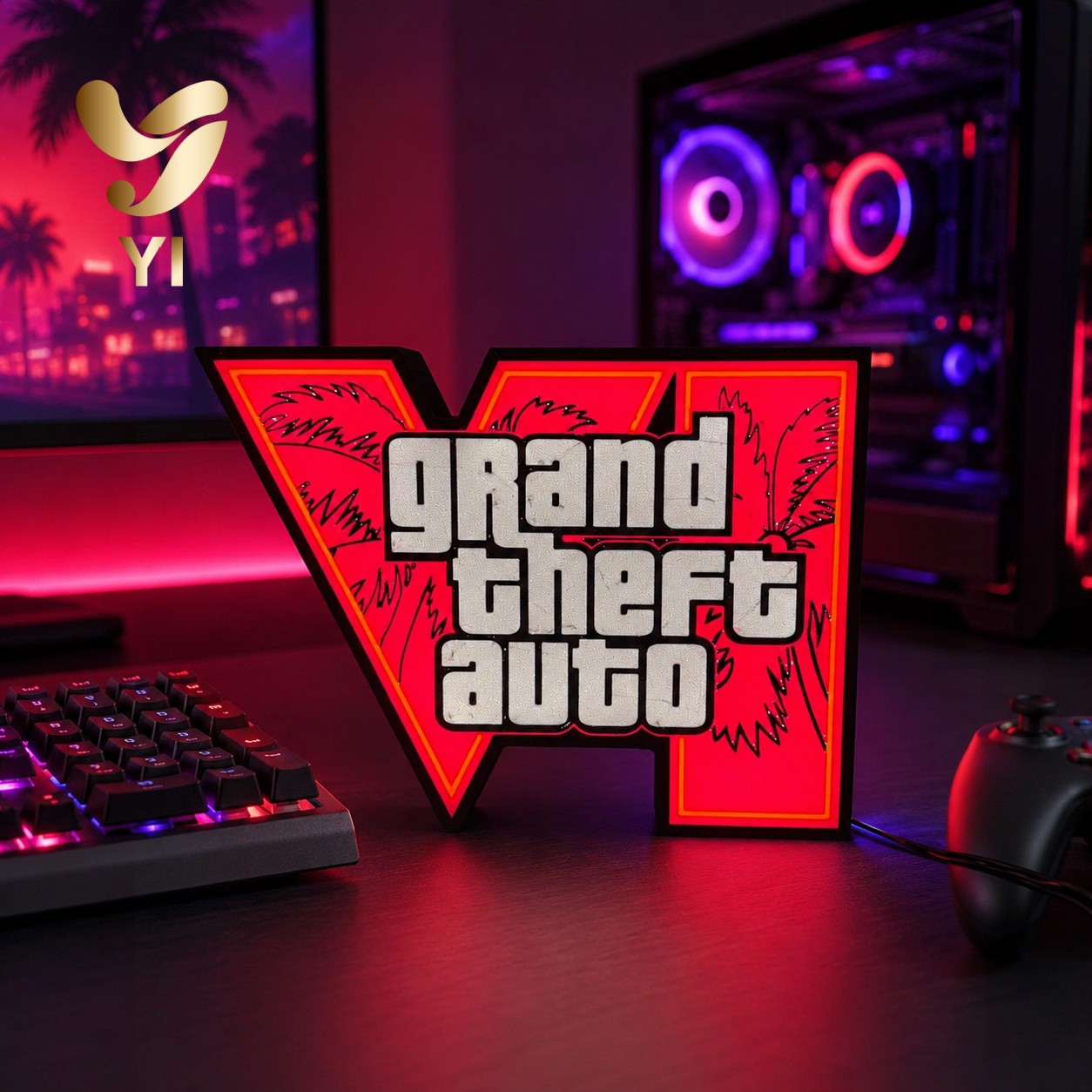 재고 있음 GTA 6 호라이즌 앰비언트 라이트 USB  - Photography Lighting Game 리뷰 및 가격