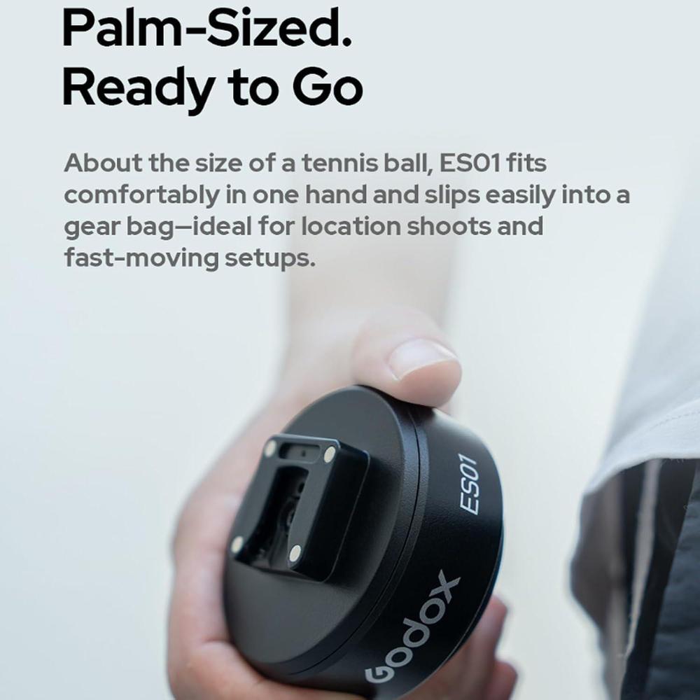 Godox ES01 모터 구동식 진공 흡착 컵 마운트  - Photography Lighting Description 리뷰 및 가격