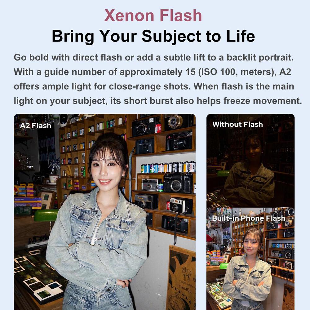 Godox A2 마그네틱 스마트폰 플래시 (앱 컨트롤  - Photography Lighting Brands 리뷰 및 가격