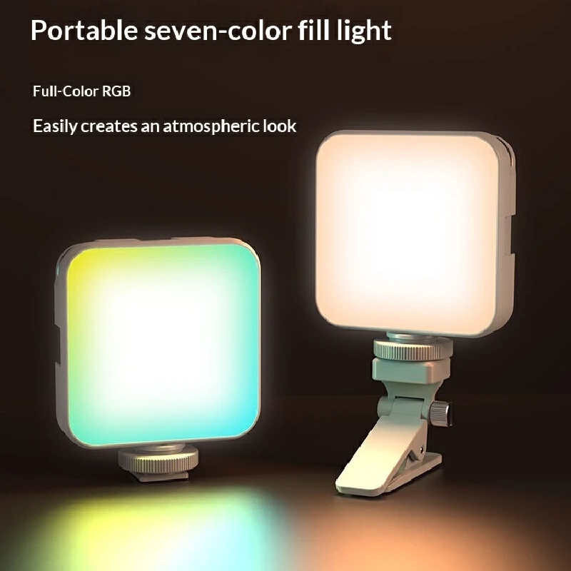 휴대폰 삼각대, RGB 셀카 조명, 7가지 색상, 밝기 - Photography Lighting Brands 리뷰 및 가격