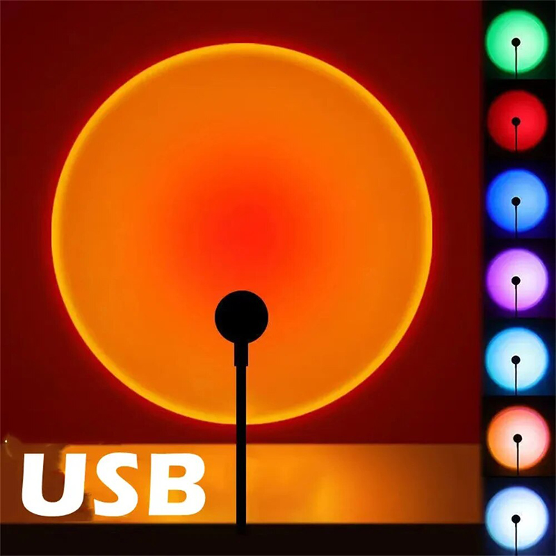 USB LED 일몰 빛 휴대 전화 셀프 사진 조명 RG - Photography Mobile Lighting 리뷰 및 가격