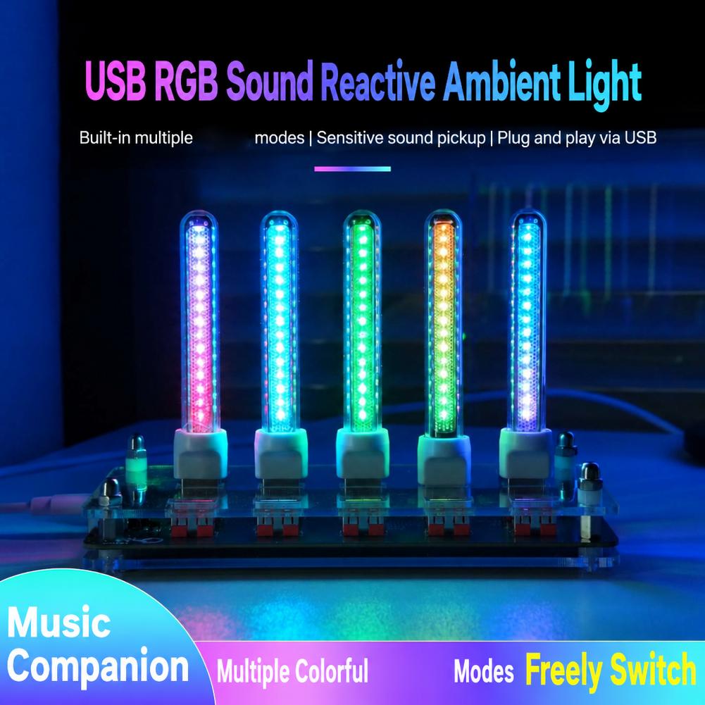 USB RGB 주변 조명, 소리에 반응하는 LED 분위 - Photography Lighting Game 리뷰 및 가격