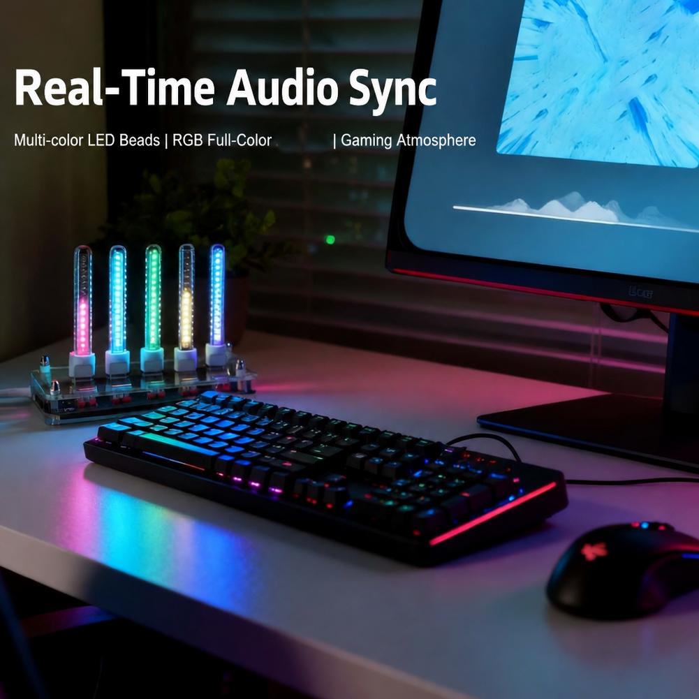 USB RGB 주변 조명, 소리에 반응하는 LED 분위 - Photography Lighting Game 리뷰 및 가격